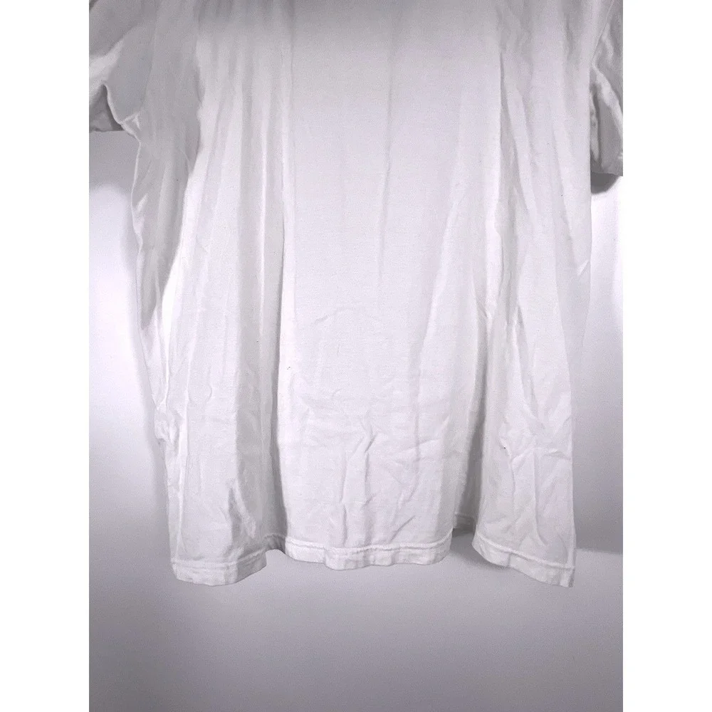 Polo‎ Ralph Lauren Shirts Mens Sz L Plain White Tee Classic Fit Embroidered Logo